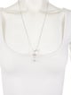 APM Monaco Cubic Zirconia Triple Meteorites Adjustable Pendant Necklace