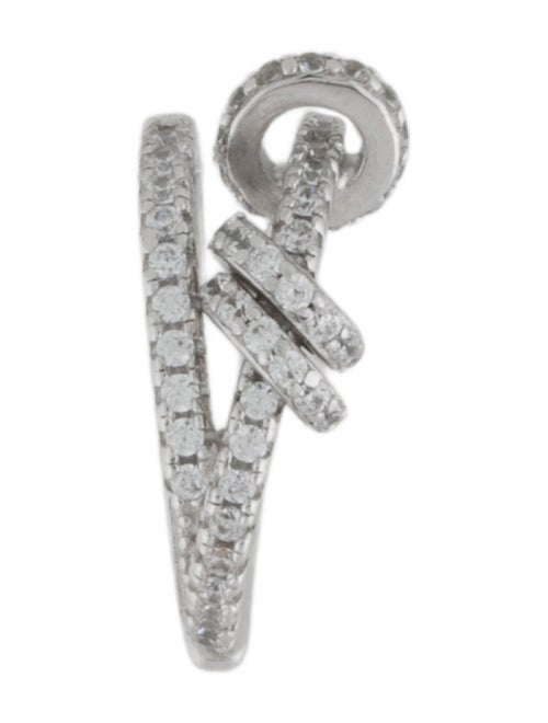 APM Monaco Crystal Single Ear Cuff