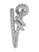 APM Monaco Crystal Single Ear Cuff