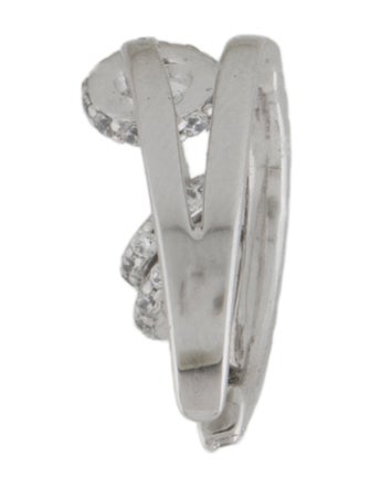 APM Monaco Crystal Single Ear Cuff