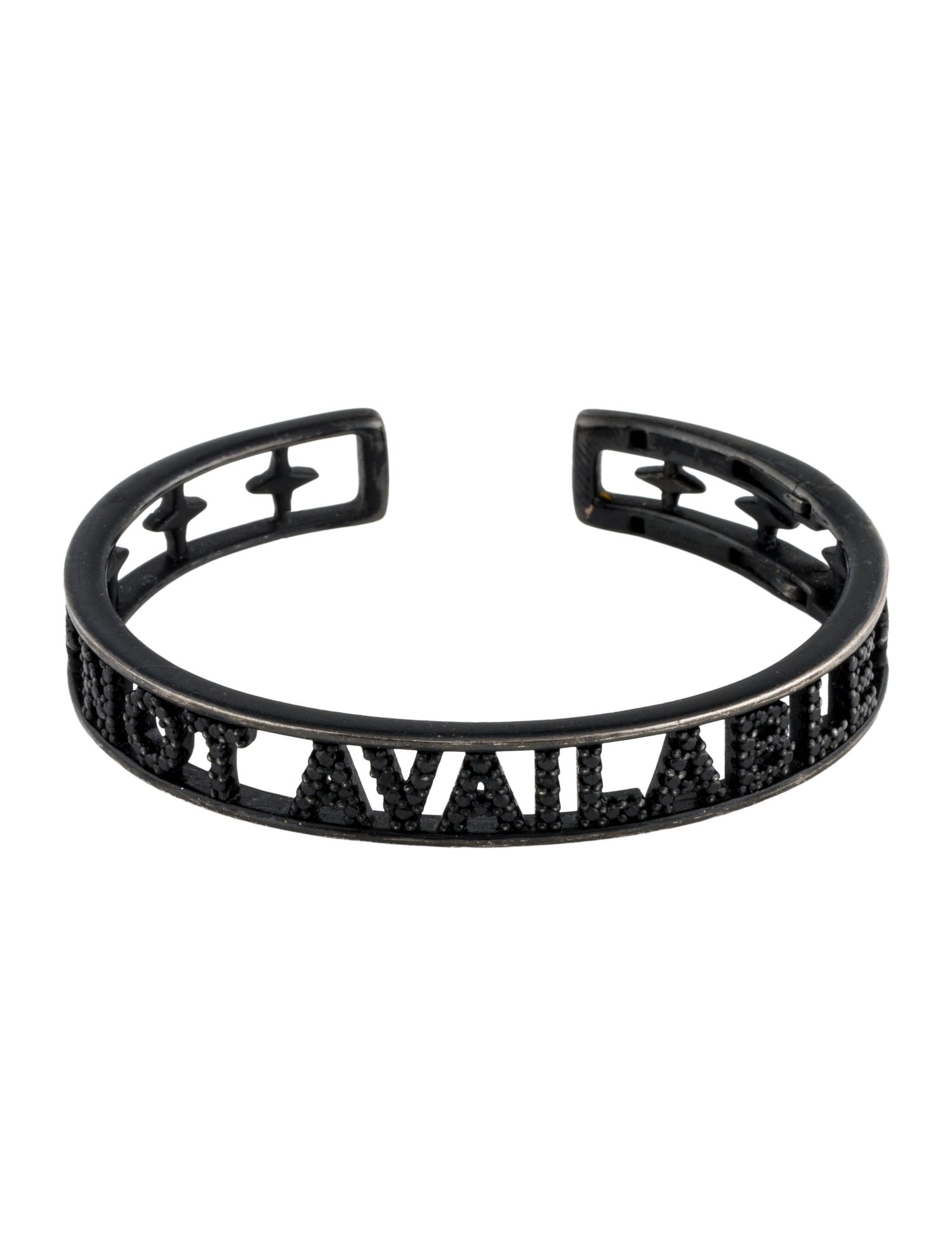 APM Monaco Cubic Zirconia 'Not Available' Cuff