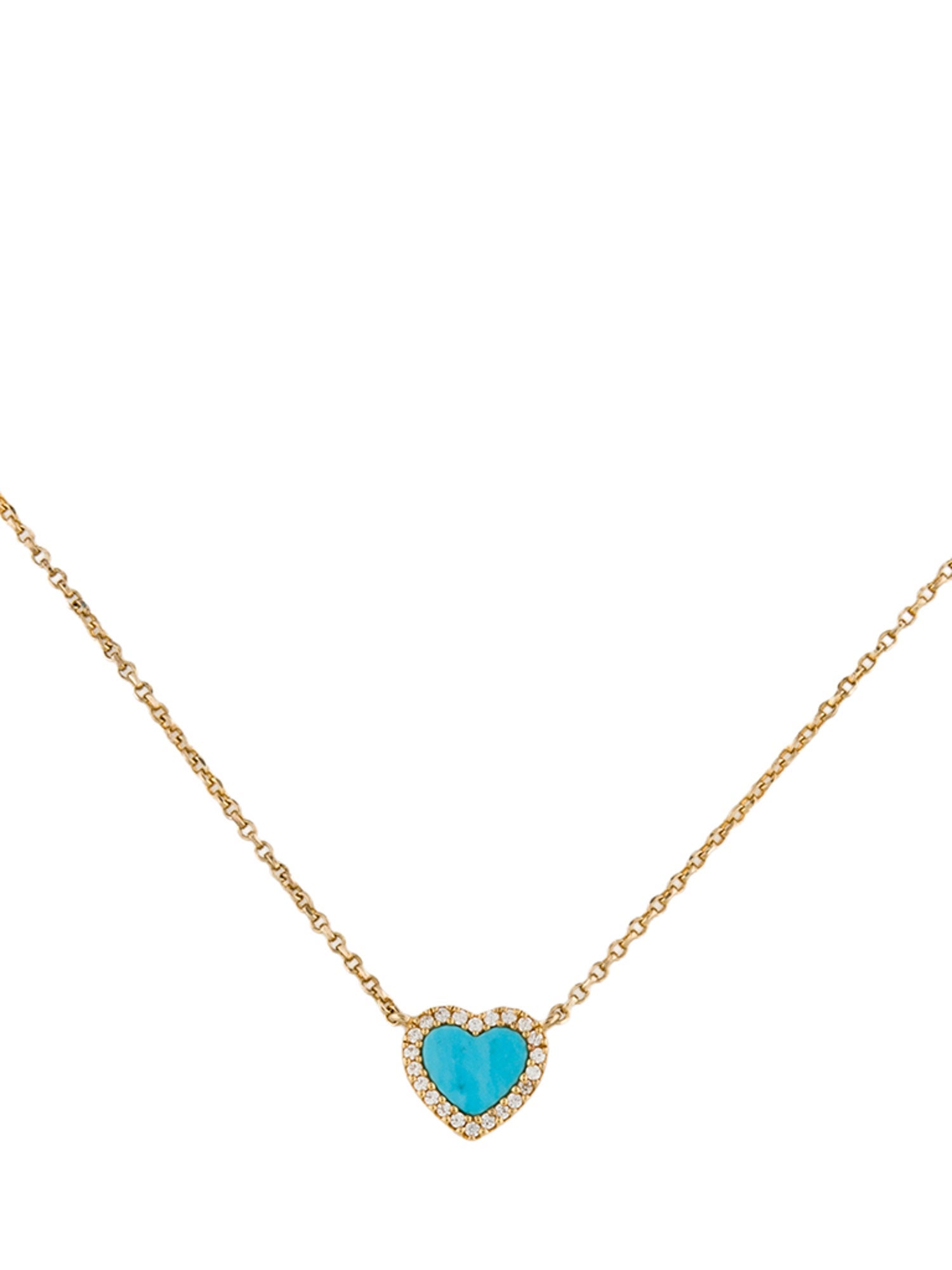 APM Monaco Adjustable Crystal Heart Pendant Necklace