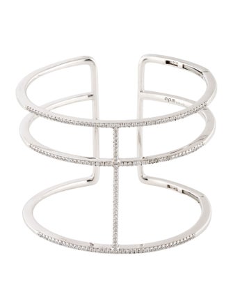APM Monaco Crystal Cuff Bracelet
