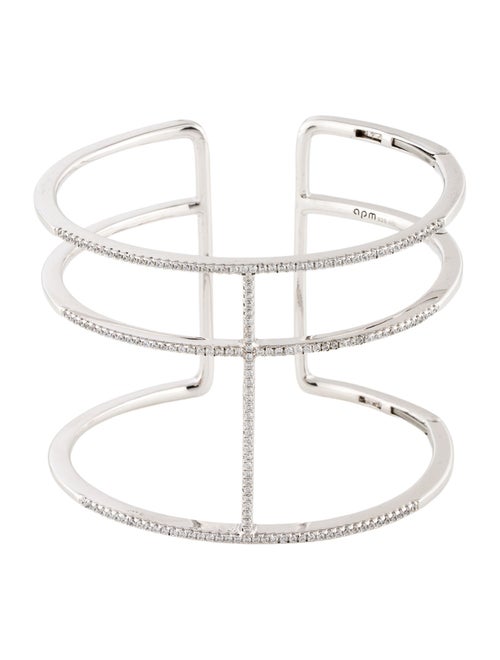 APM Monaco Crystal Cuff Bracelet