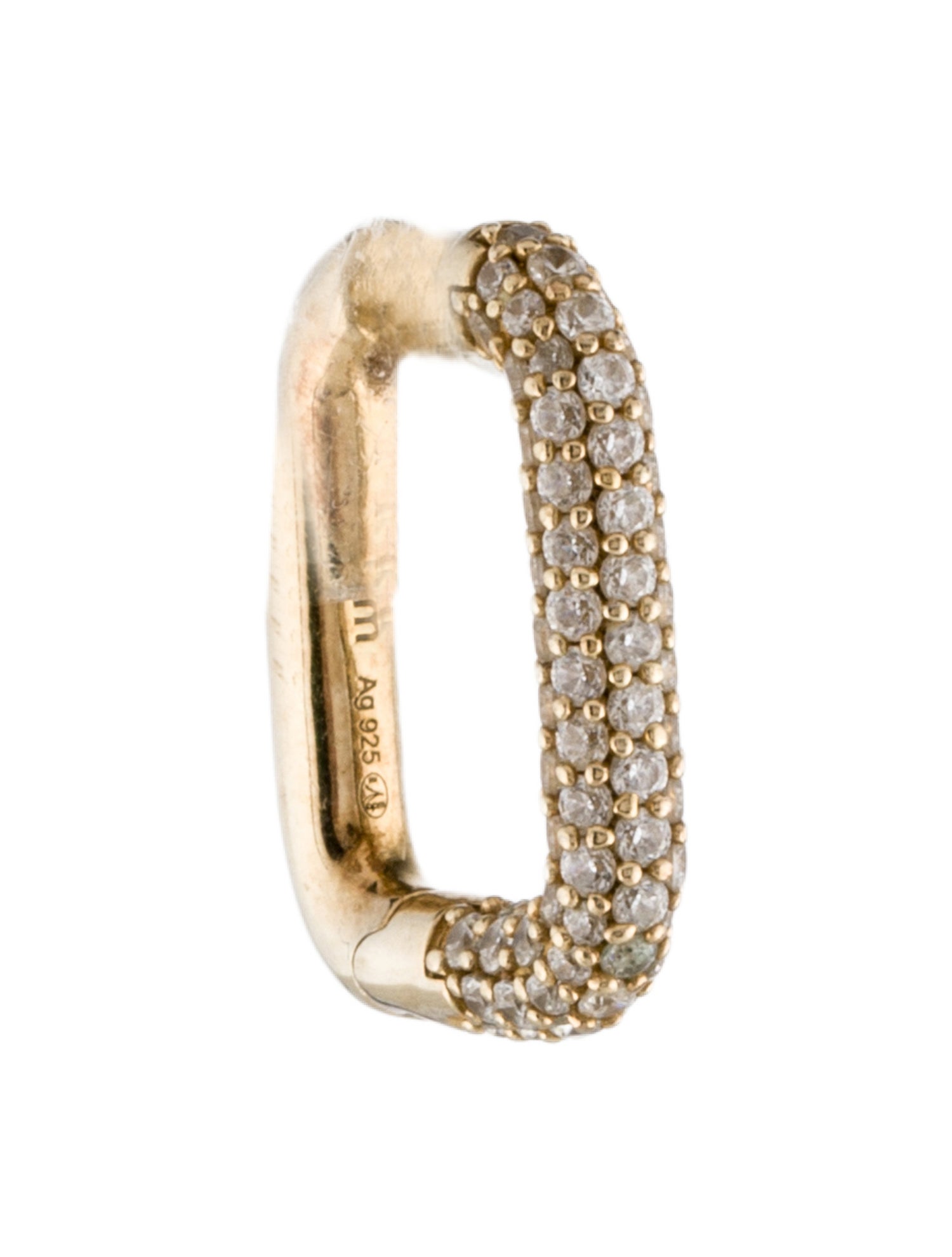 APM Monaco Square Single Earring