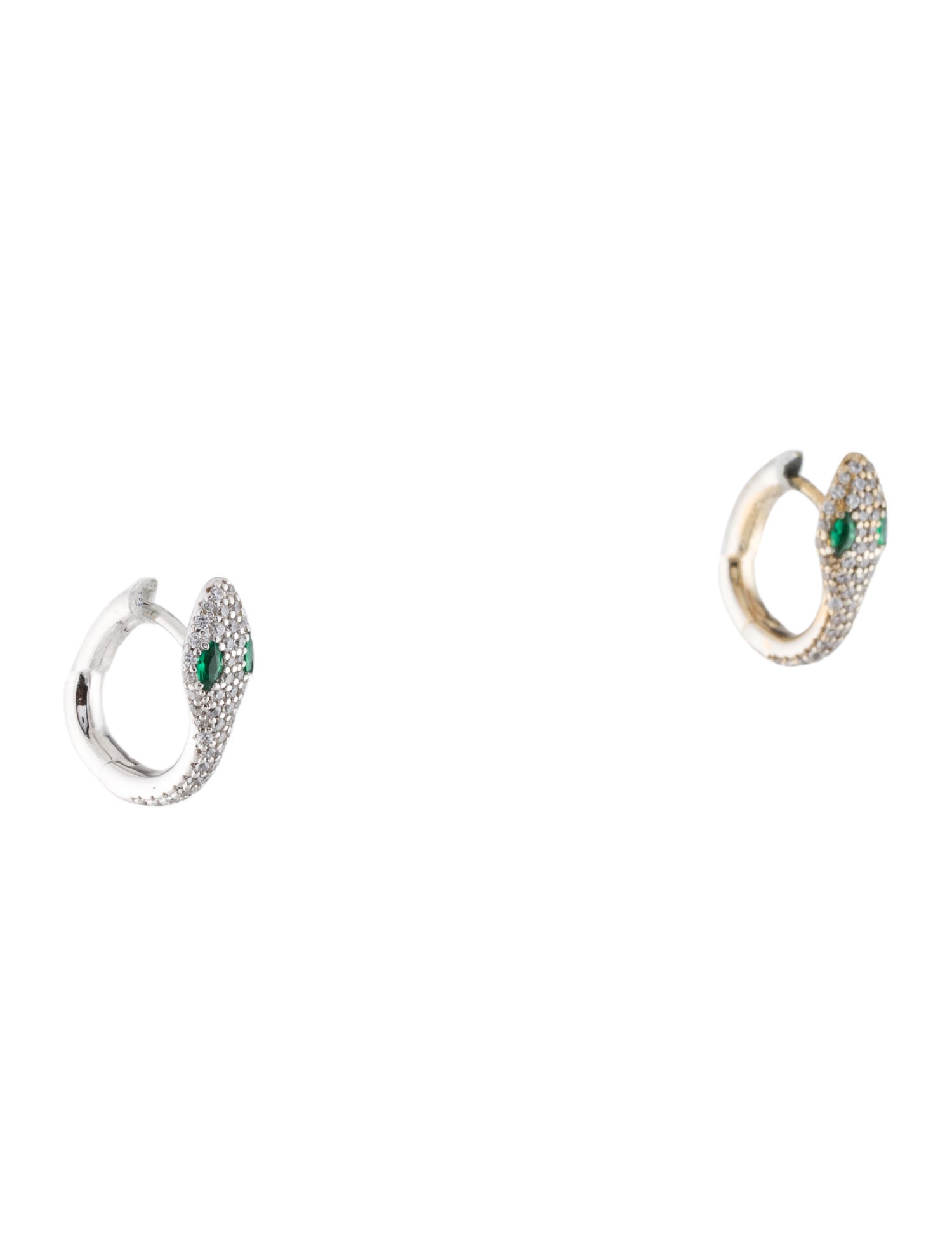 APM Monaco Cubic Zirconia Kaa Earrings