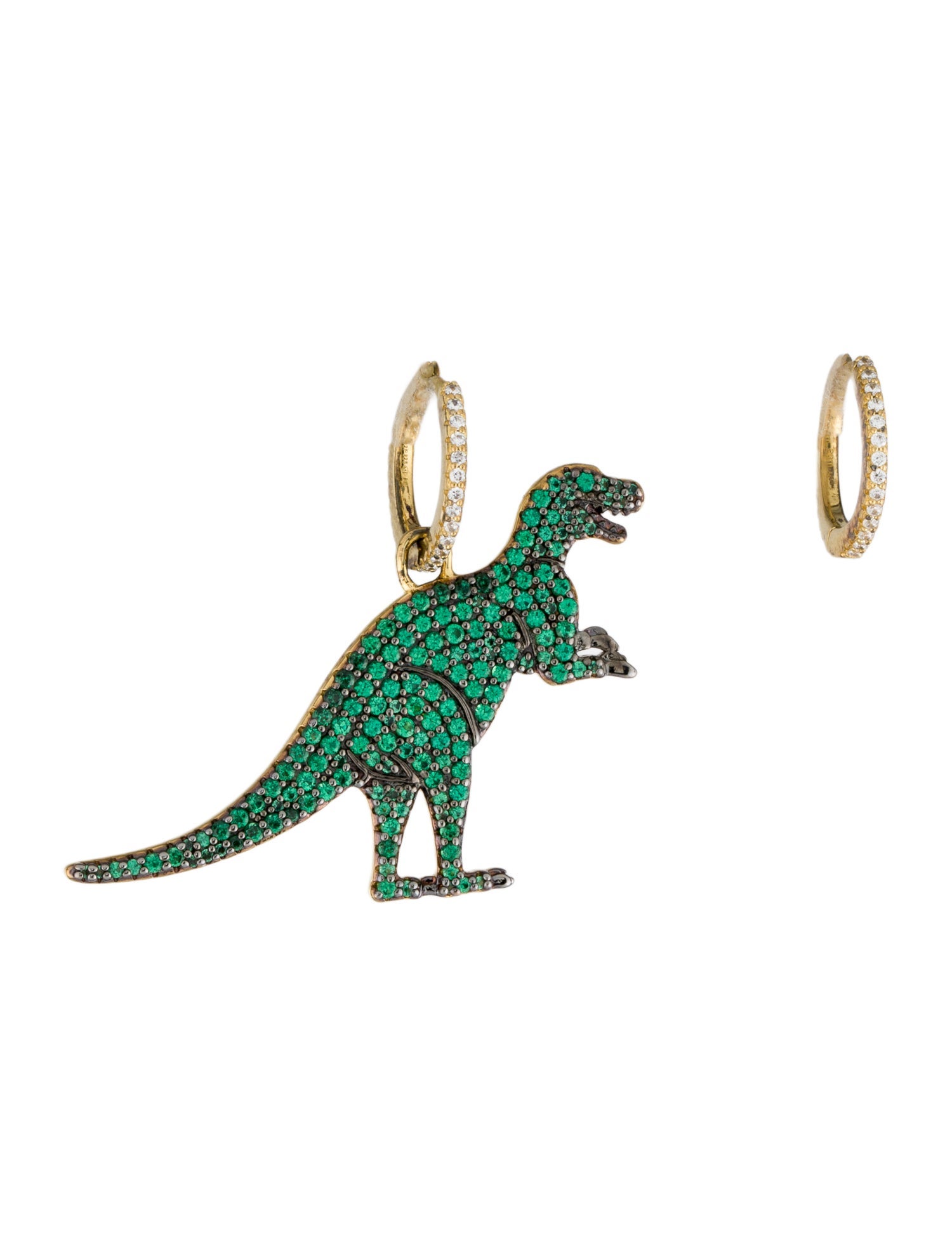 APM Monaco Asymmetric Rexy Earrings