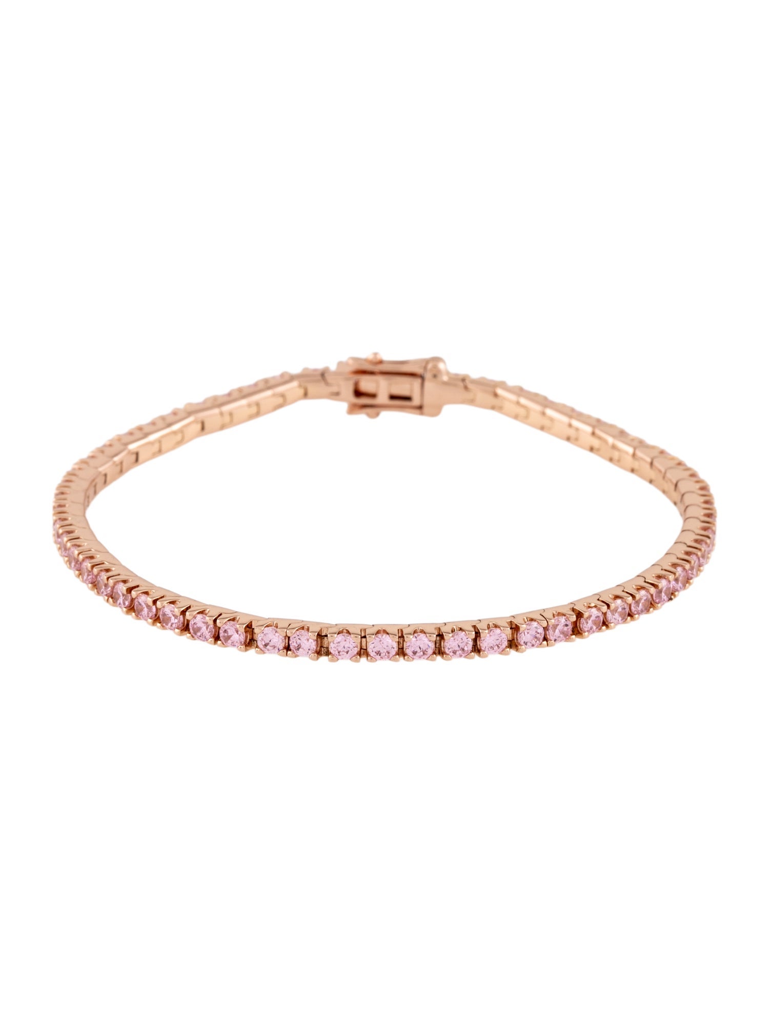 APM Monaco Cubic Zirconia Tennis Bracelet