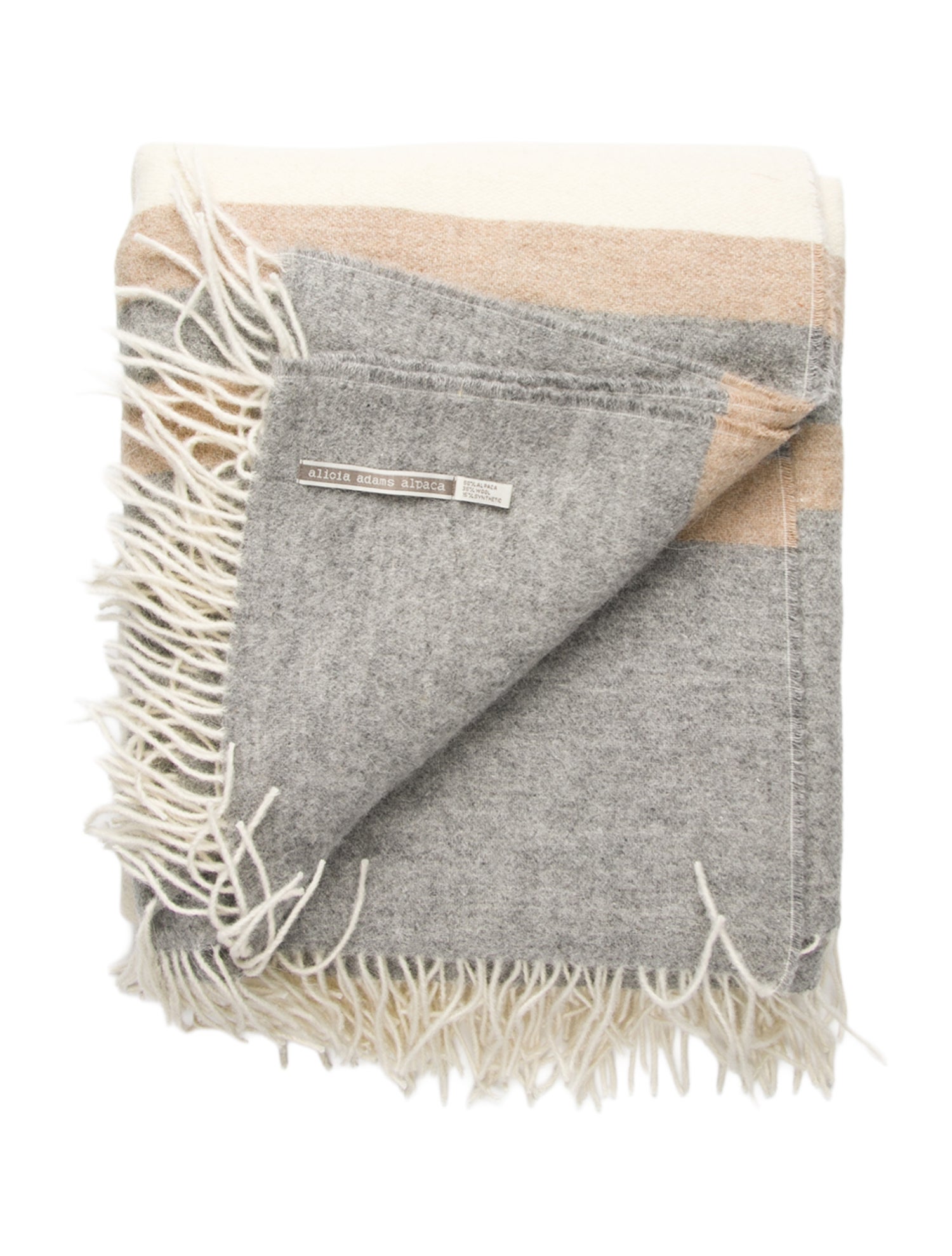 Alicia Adams Alpaca Throw Blanket