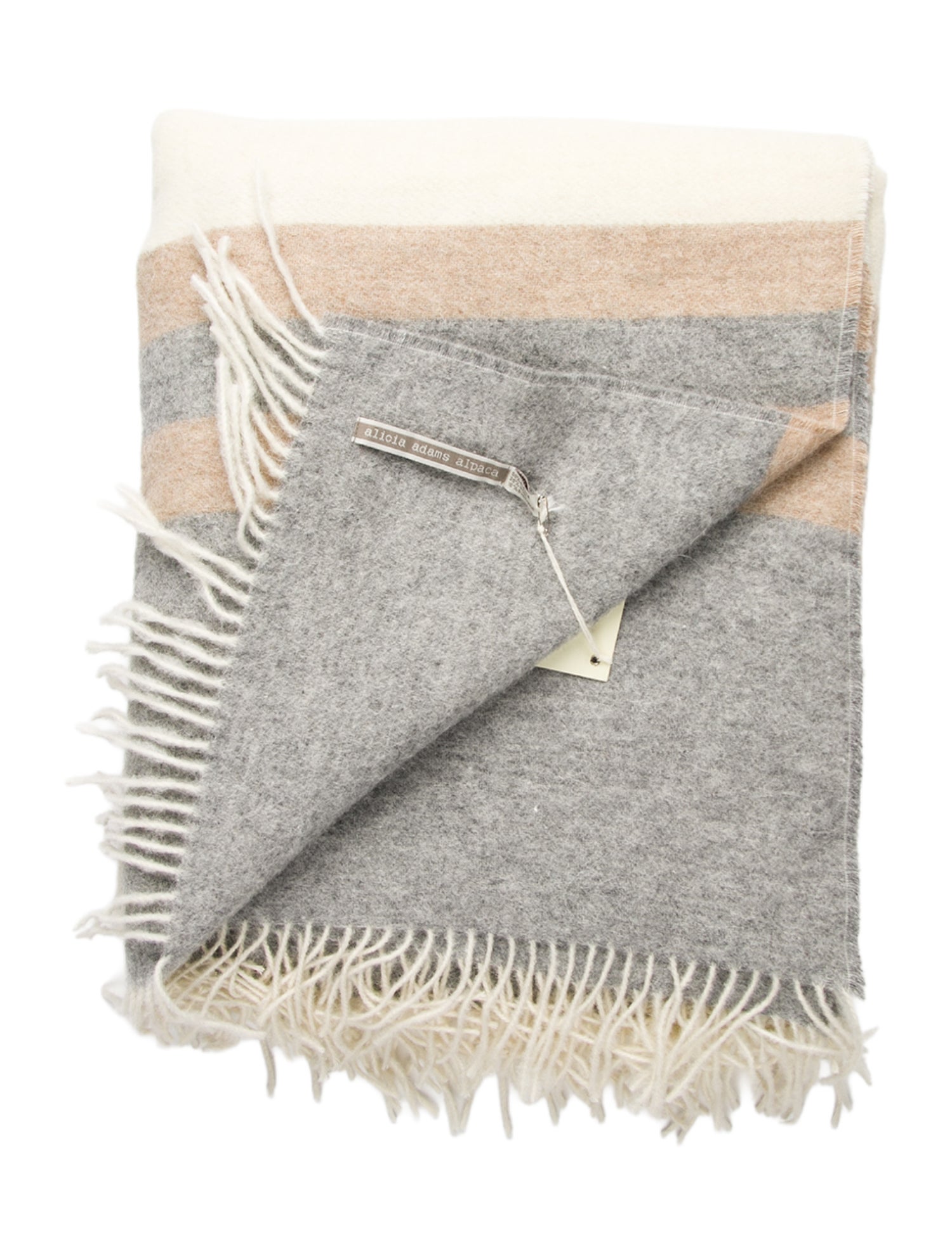 Alicia Adams Alpaca Throw Blanket