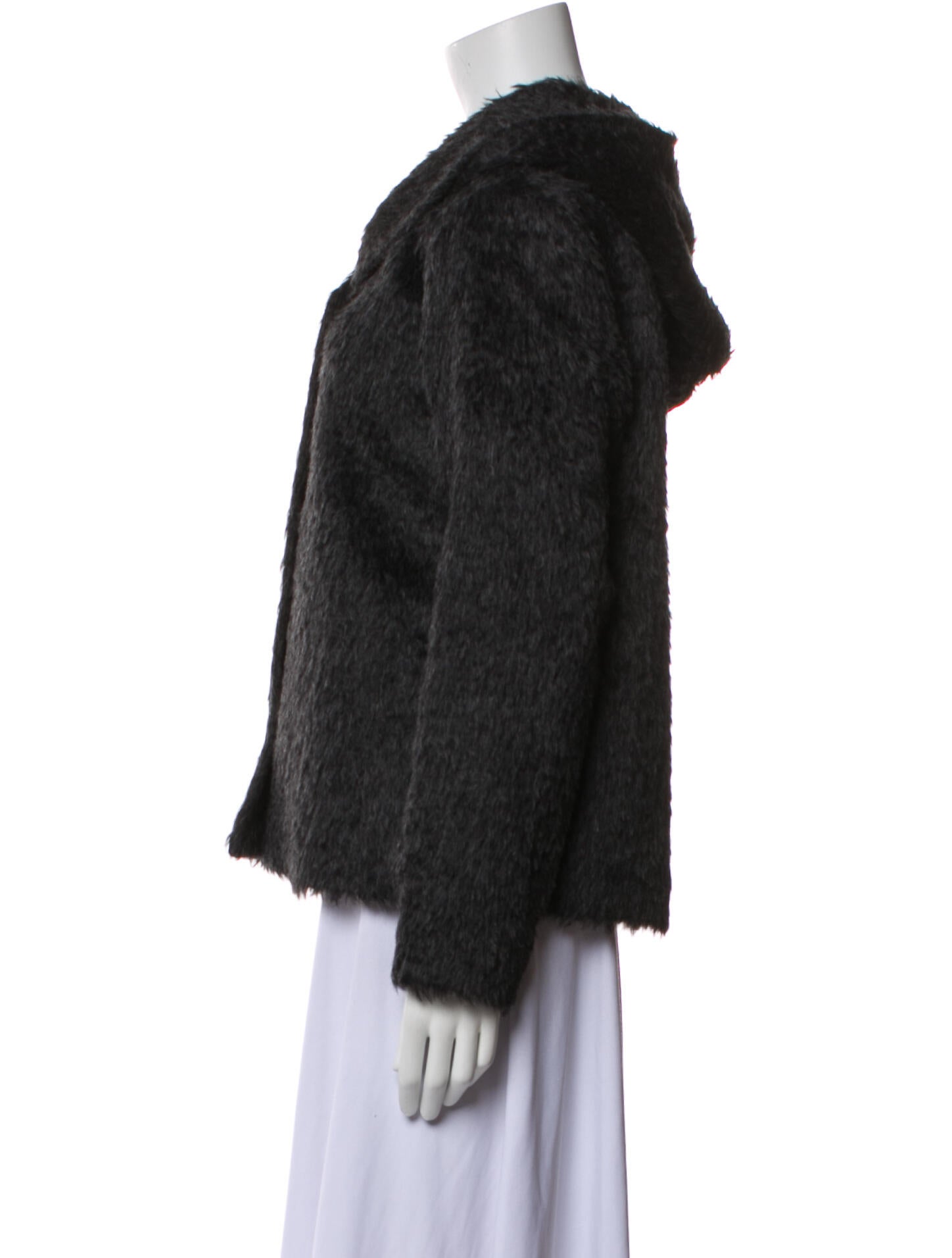 Alicia Adams Alpaca Alpaca Faux Fur Jacket