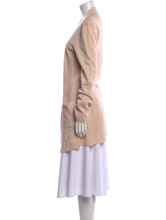 Alicia Adams Alpaca Baby Alpaca Open Front Sweater