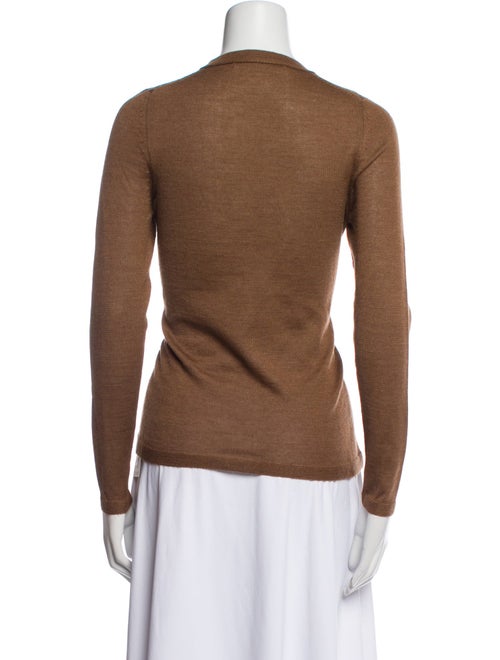 Alicia Adams Alpaca Baby Alpaca Crew Neck Sweater