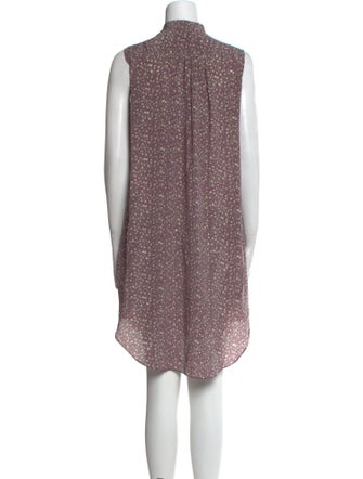 Les Aperizes Silk Knee-Length Dress