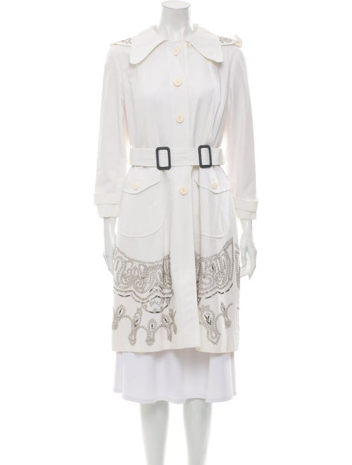 Aquascutum Printed Trench Coat
