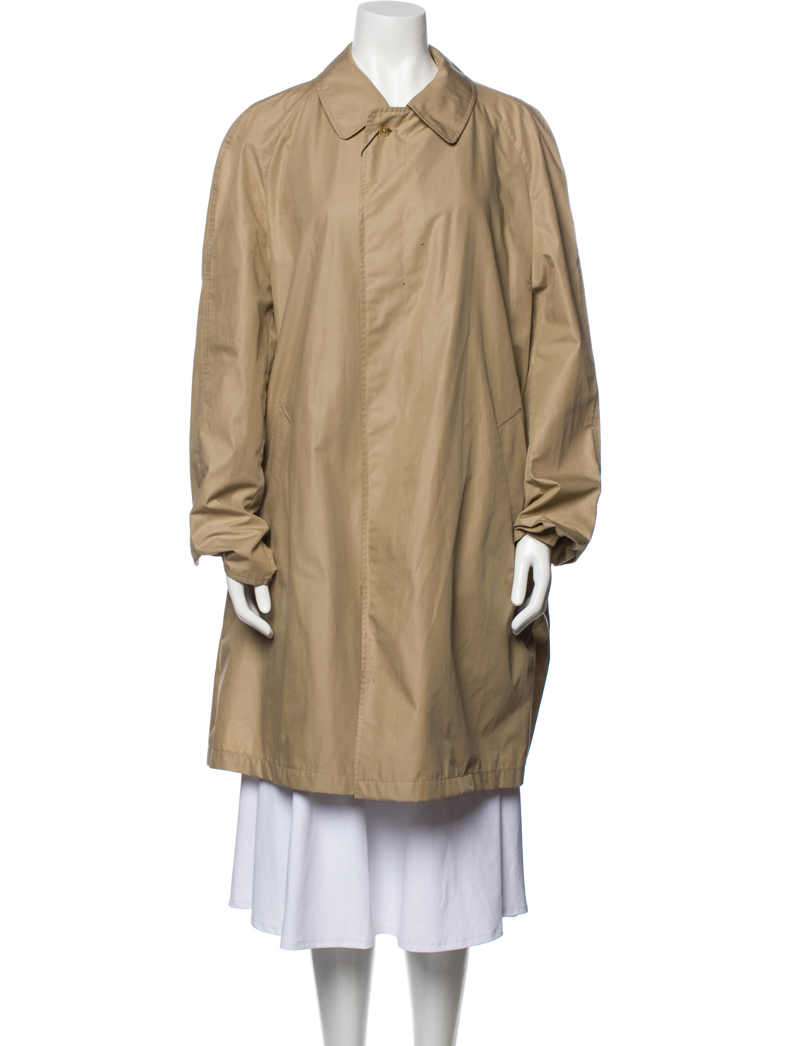 Aquascutum Belted Trench Coat Neutrals Coats, Clothing AQS20669