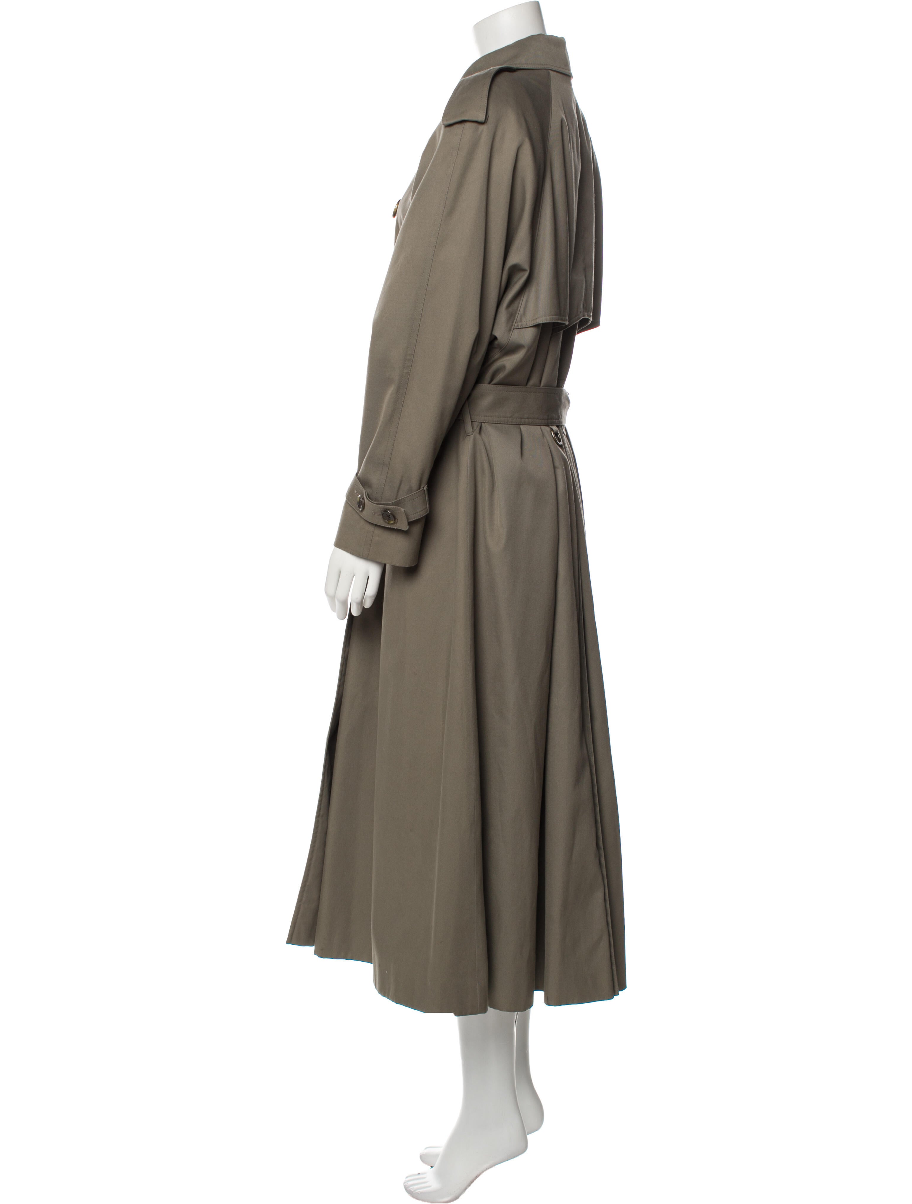 Aquascutum Virgin Wool Trench Coat