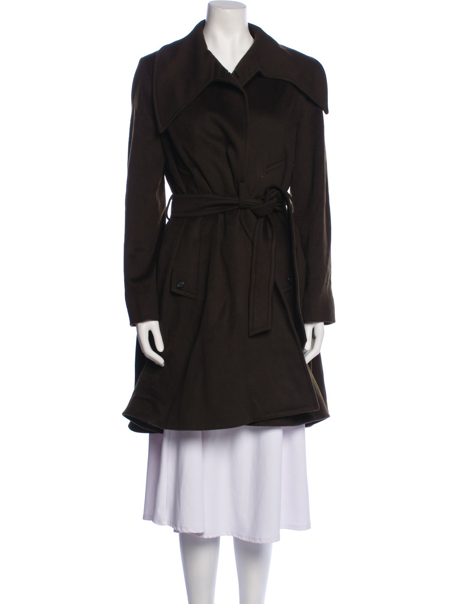 Aquascutum Wool Trench Coat