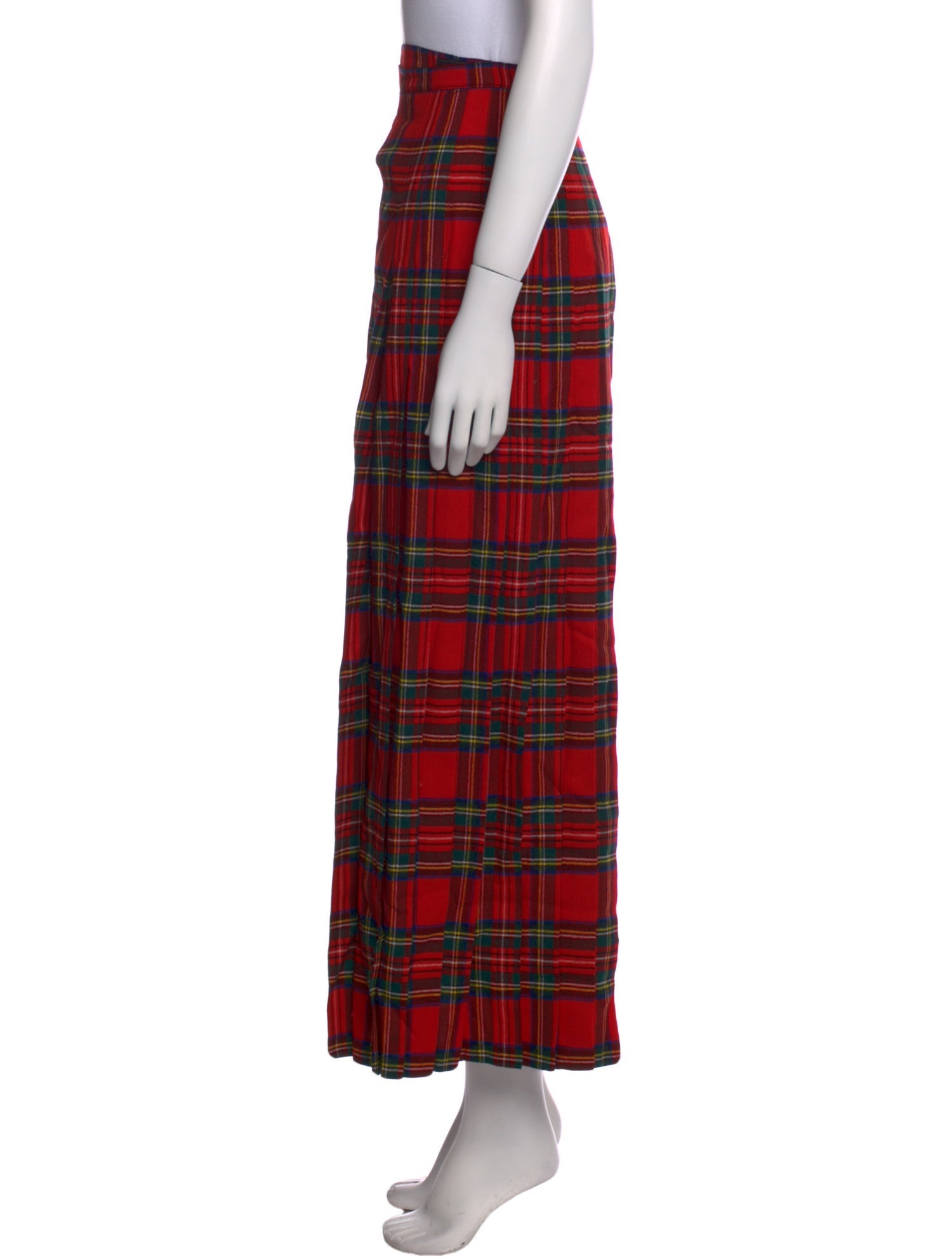 Aquascutum Wool Long Skirt