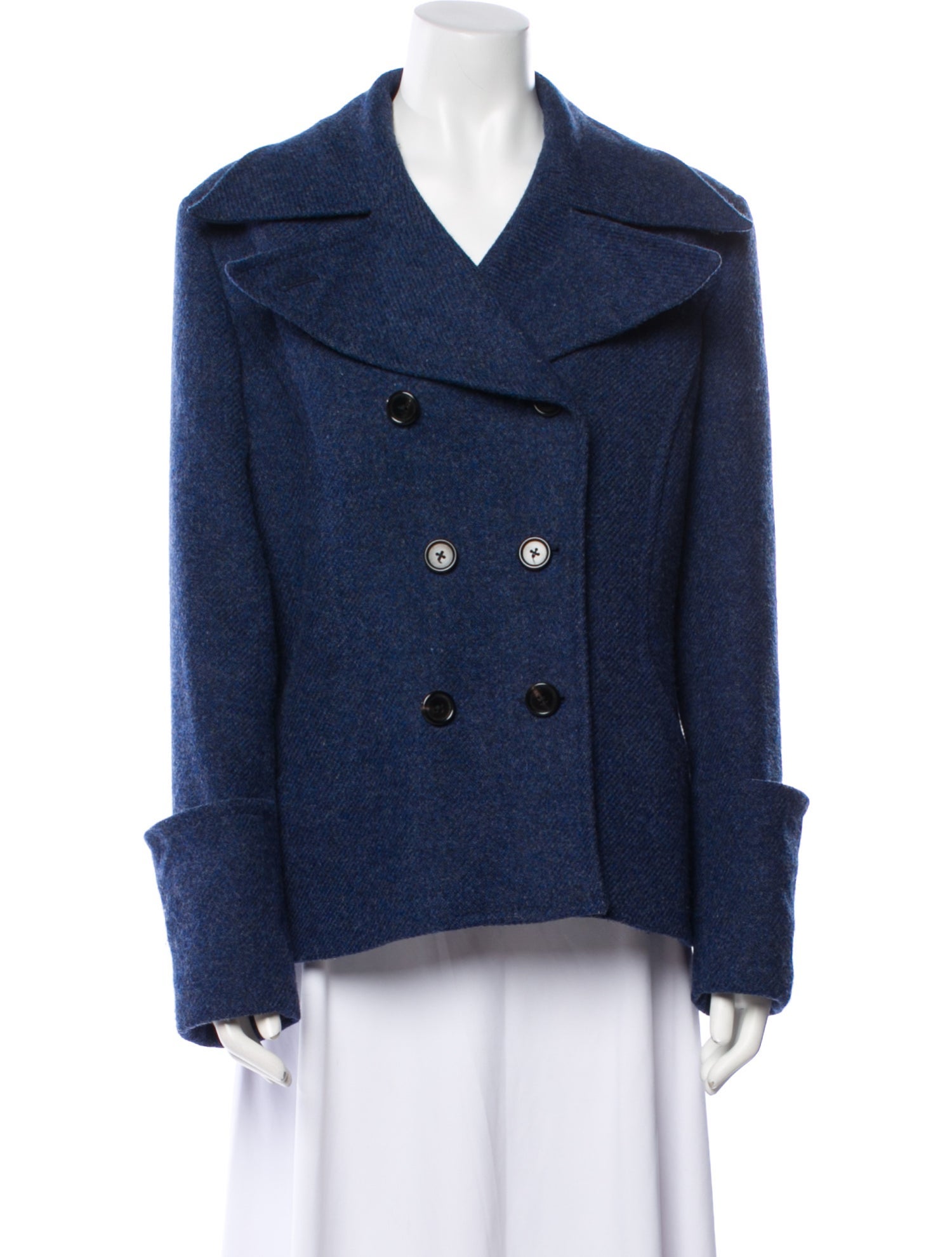 Aquascutum Wool Denim Jacket