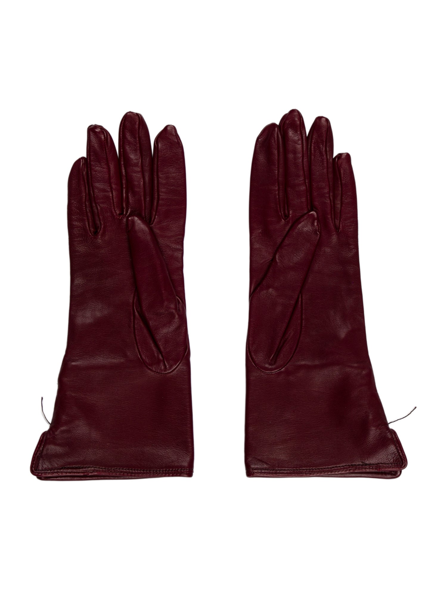 Aquascutum Leather Winter Gloves