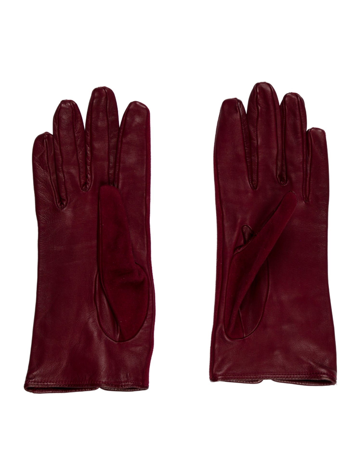Aquascutum Leather Winter Gloves