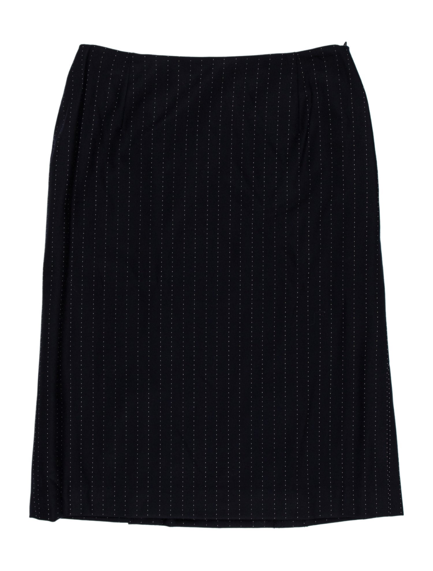 Aquascutum Wool Knee-Length Skirt
