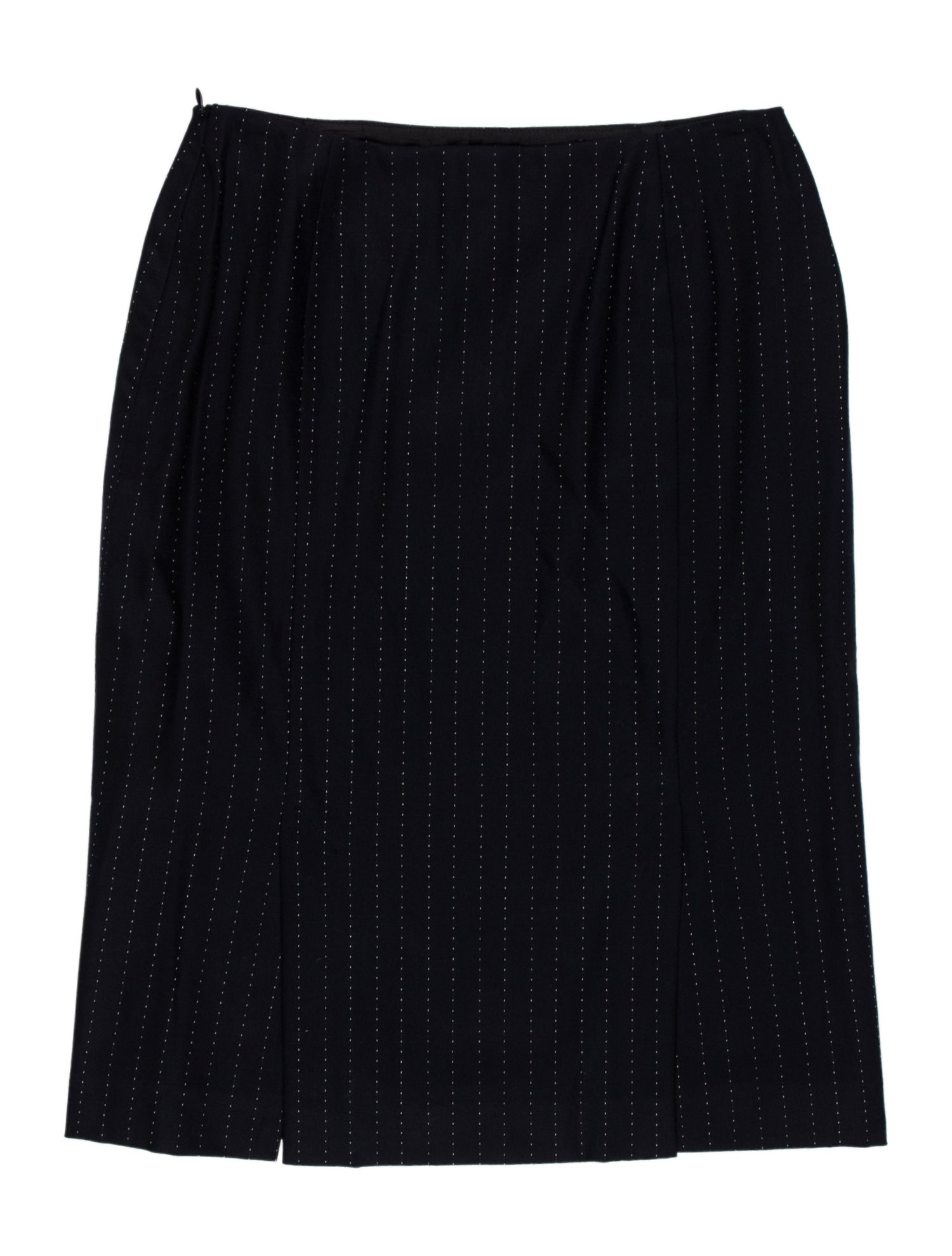 Aquascutum Wool Knee-Length Skirt