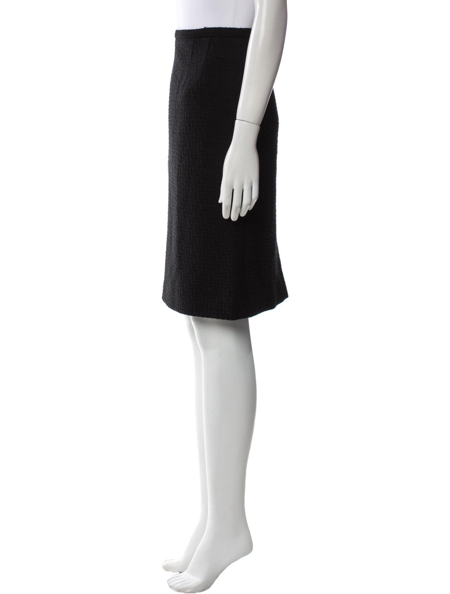 Aquascutum Wool Knee-Length Skirt