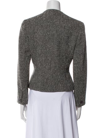 Aquascutum Wool Tweed Pattern Evening Jacket