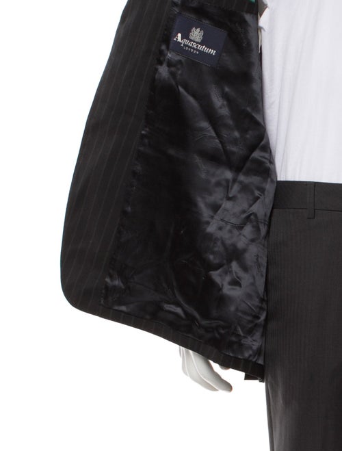 Aquascutum Wool Striped Blazer