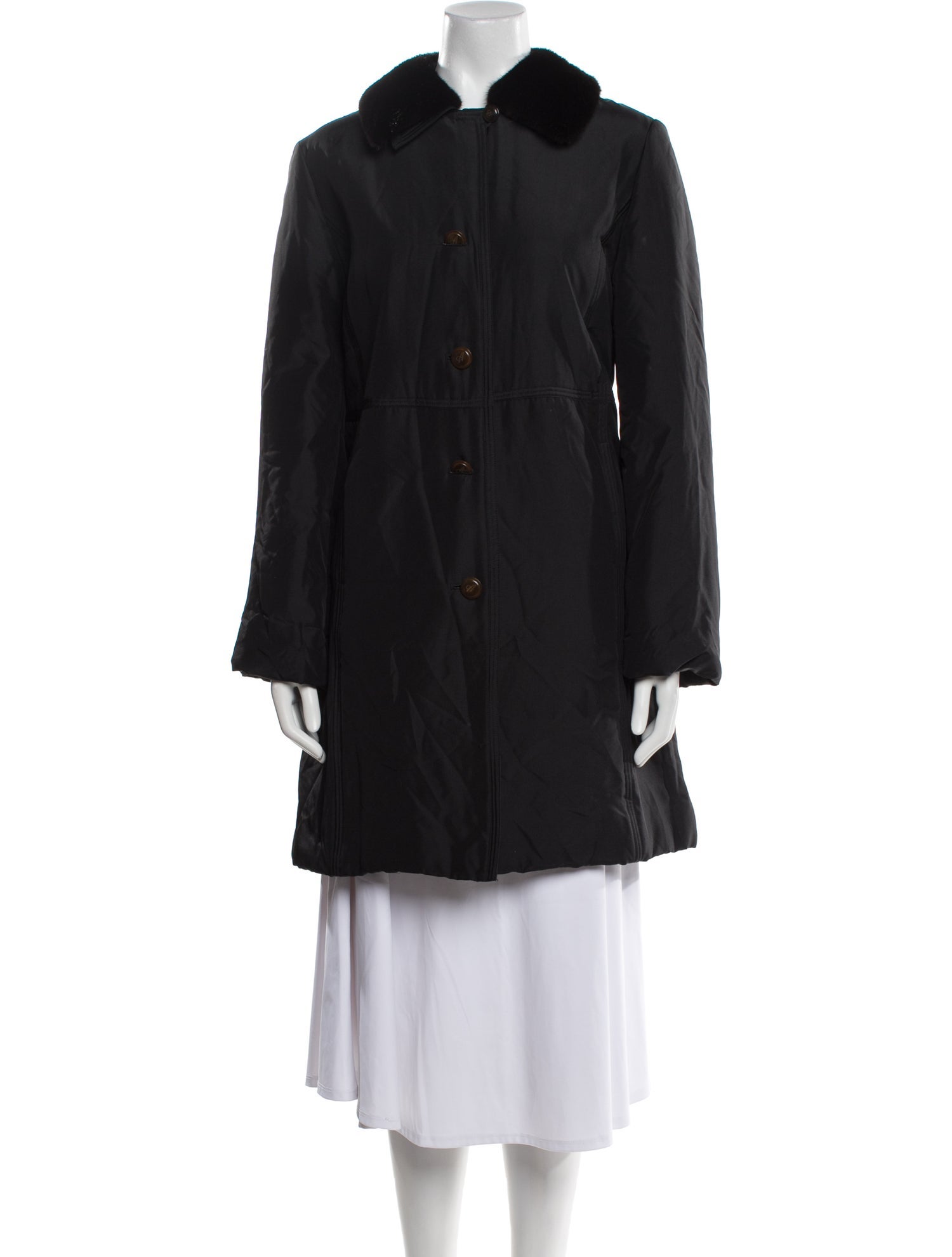 Aquascutum Faux Fur Coat