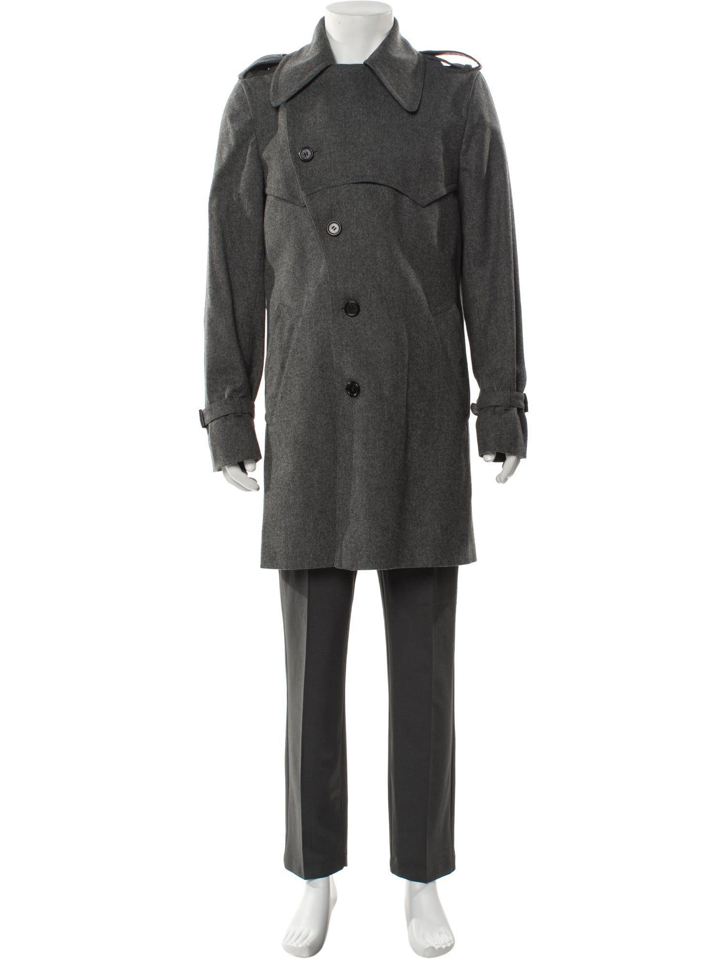 Aquascutum Wool Trench Coat