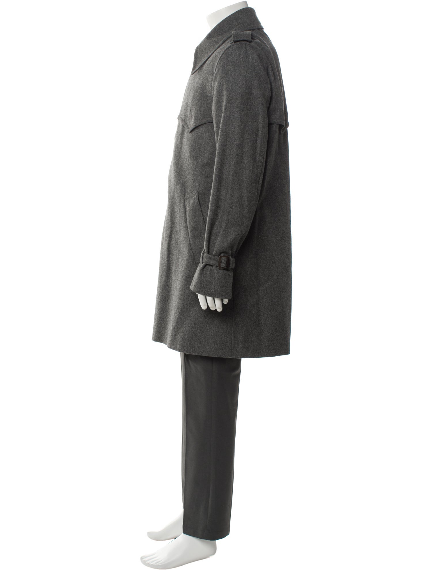 Aquascutum Wool Trench Coat