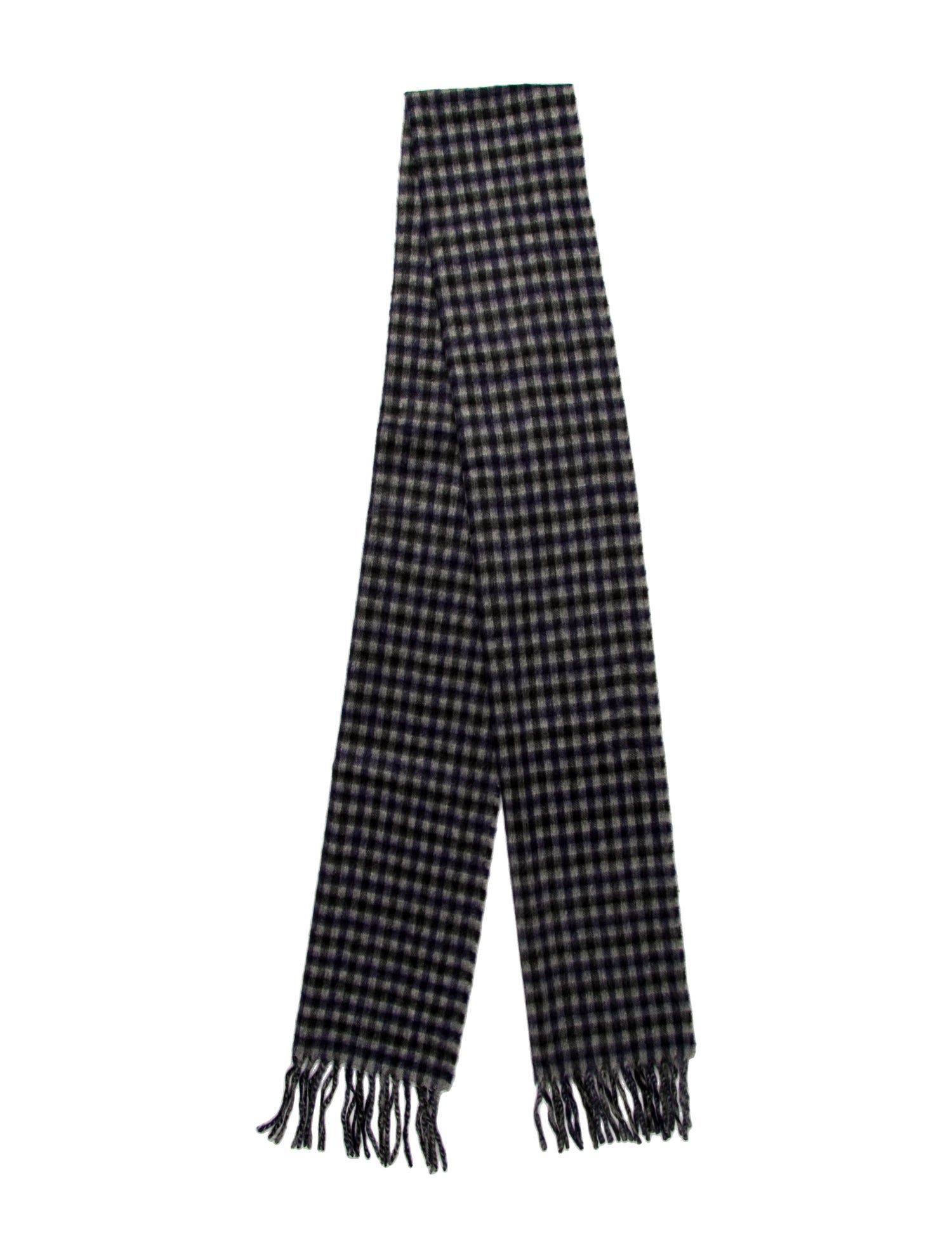 Aquascutum Cashmere Striped Scarf