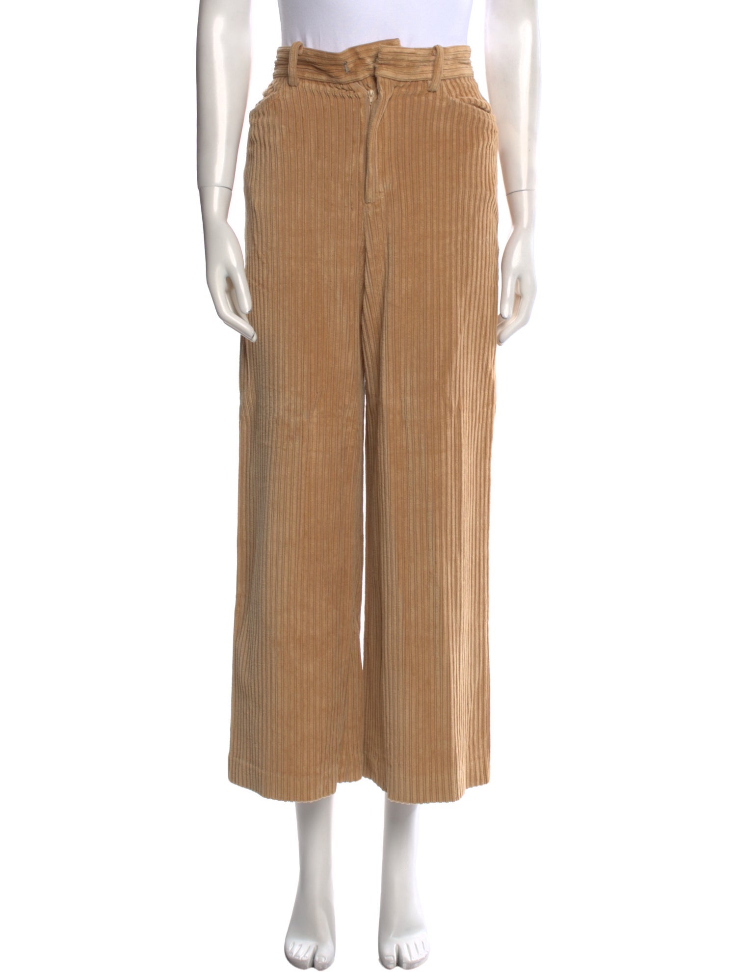 Aquascutum Corduroy Wide Leg Pants