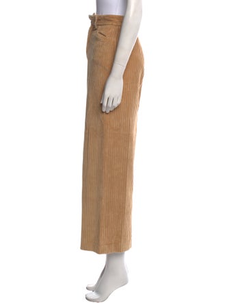 Aquascutum Corduroy Wide Leg Pants