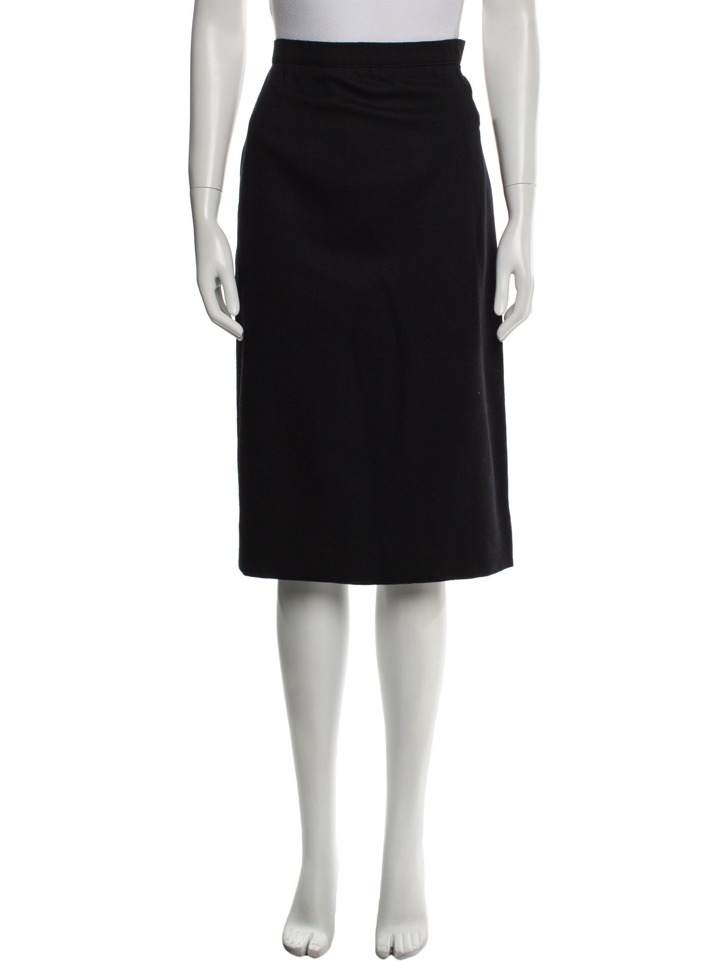 Aquascutum Wool Knee-Length Skirt