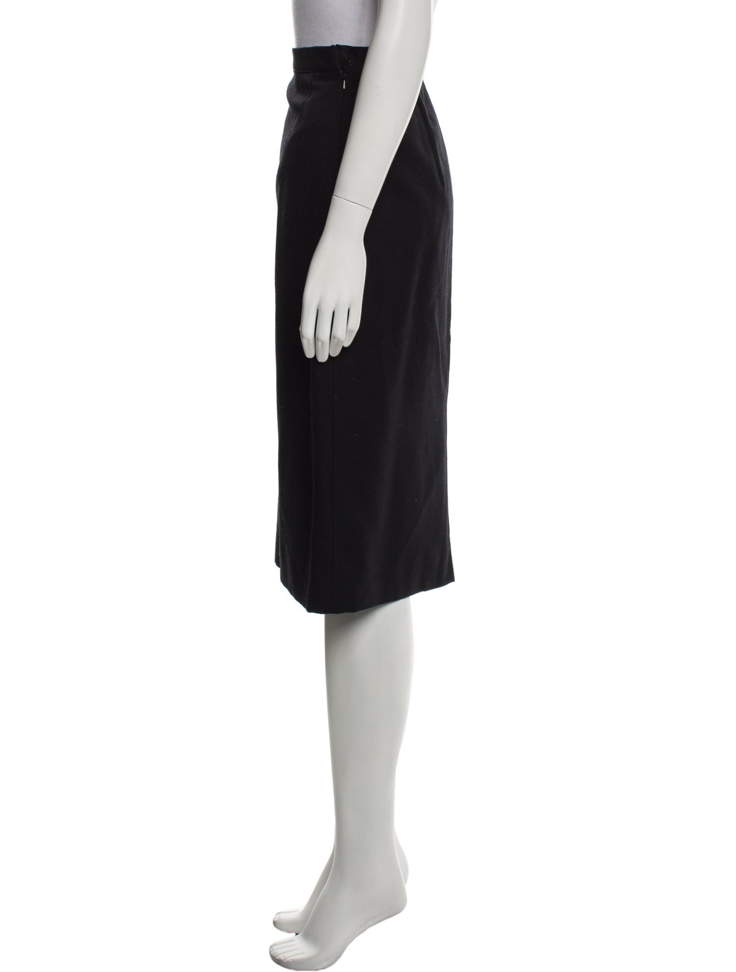 Aquascutum Wool Knee-Length Skirt