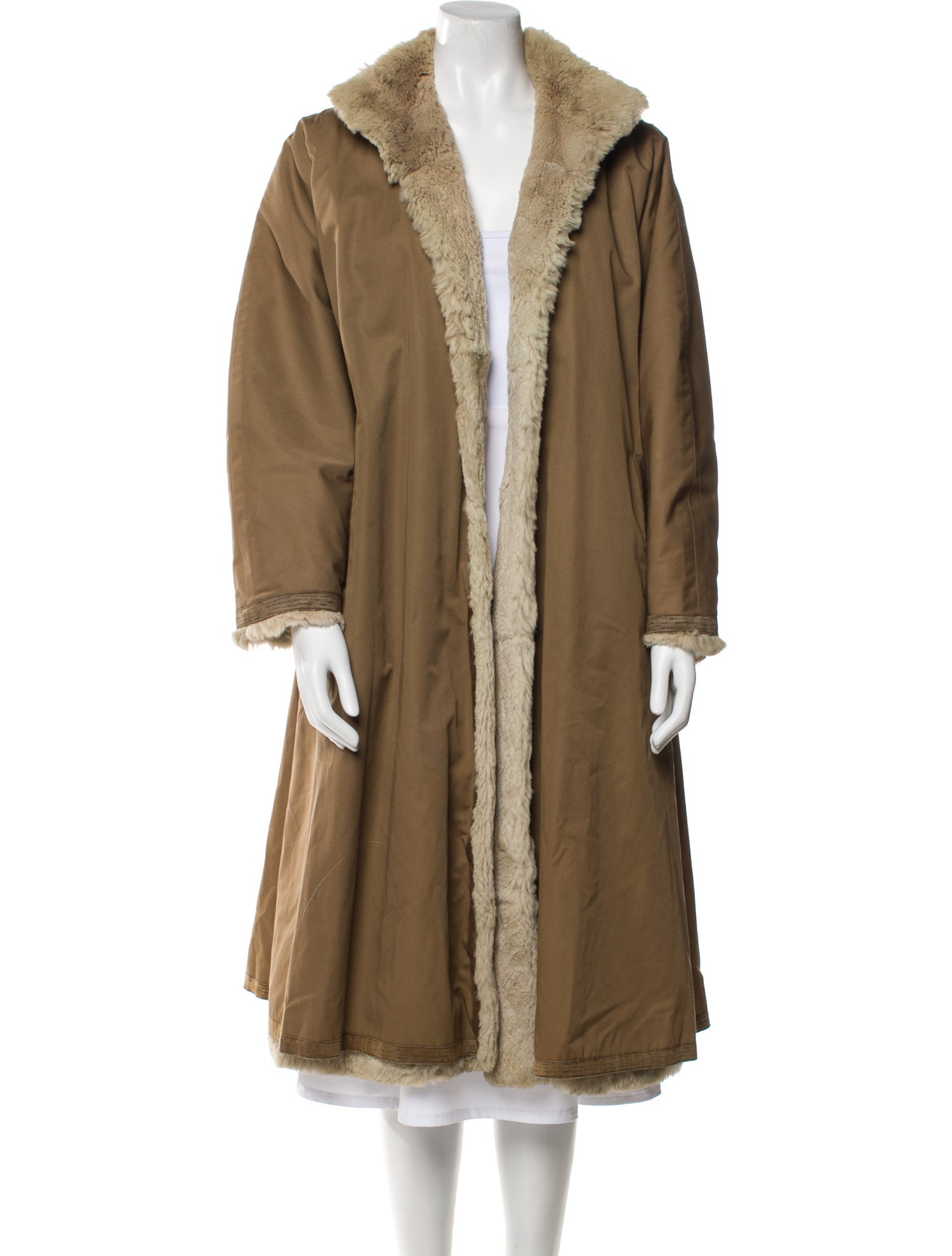 Aquascutum Faux Fur Coat