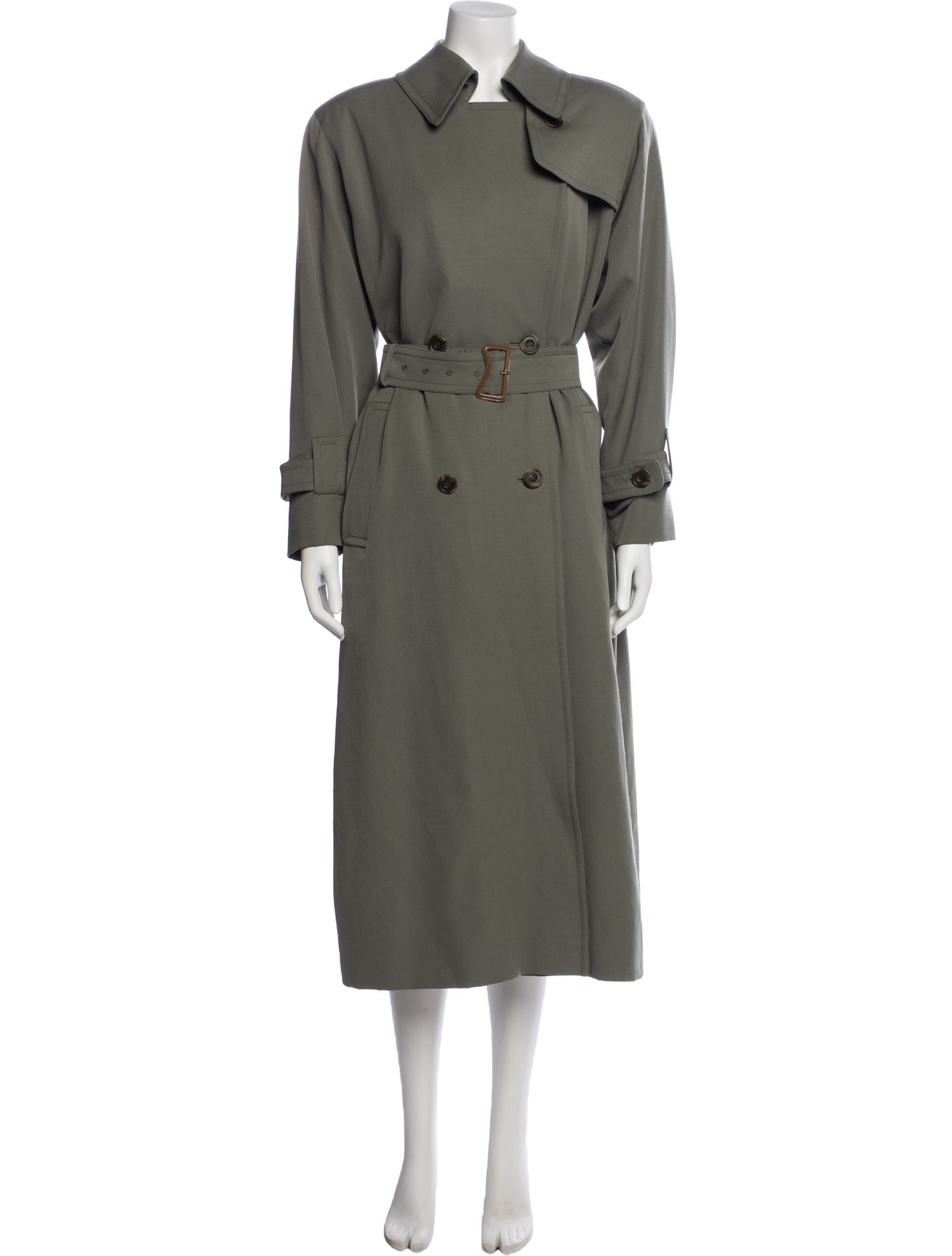 Aquascutum Wool Trench Coat