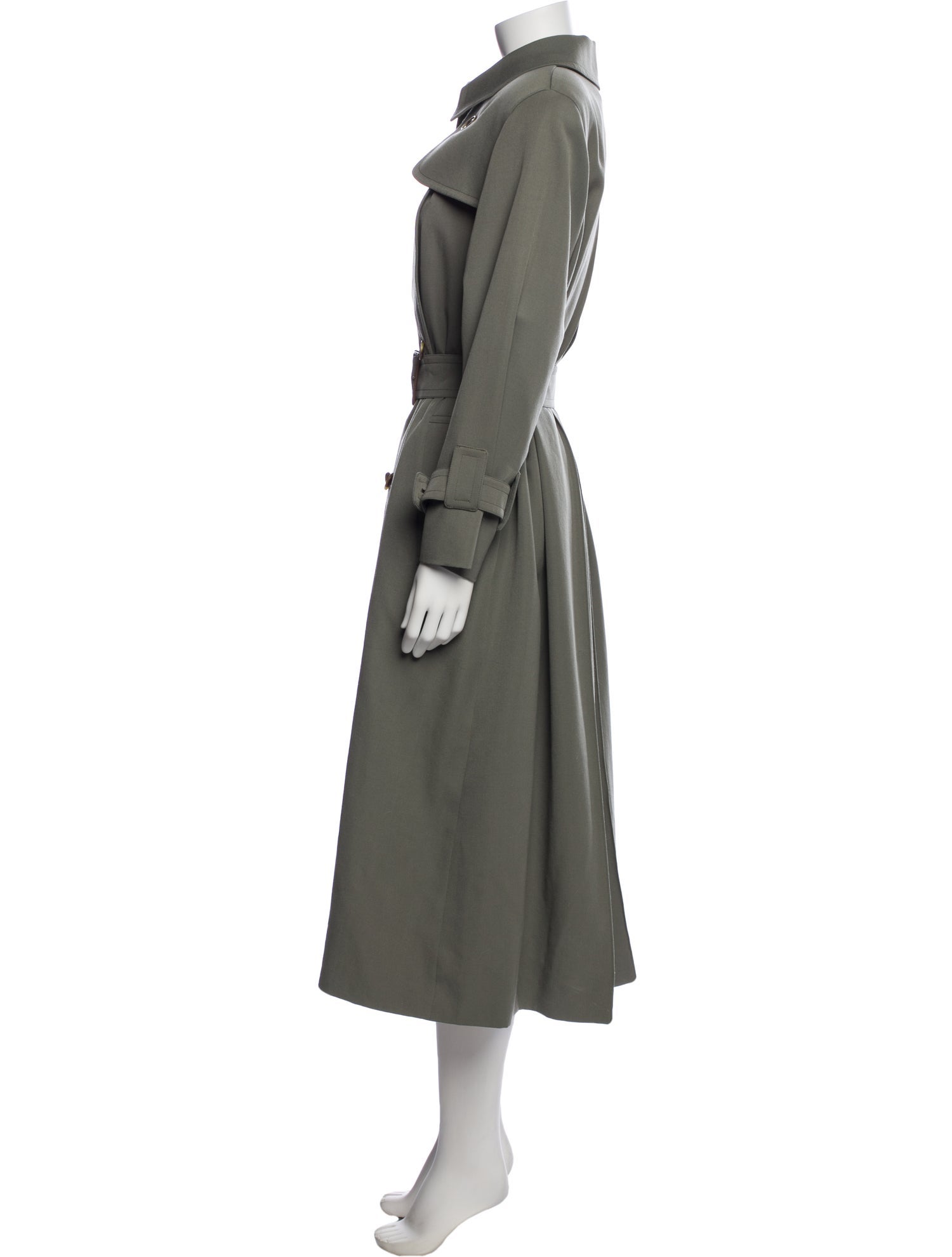Aquascutum Wool Trench Coat