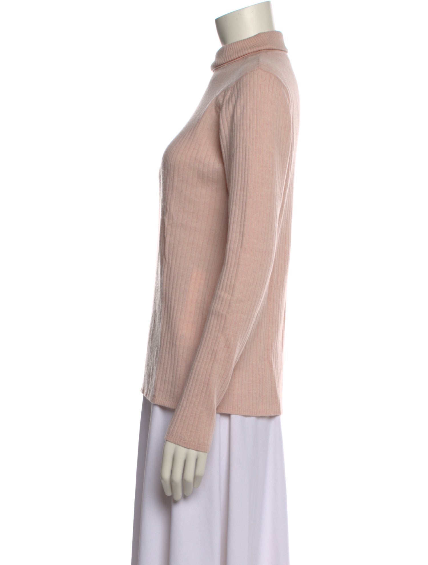 Aquascutum Merino Wool Mock Neck Sweater