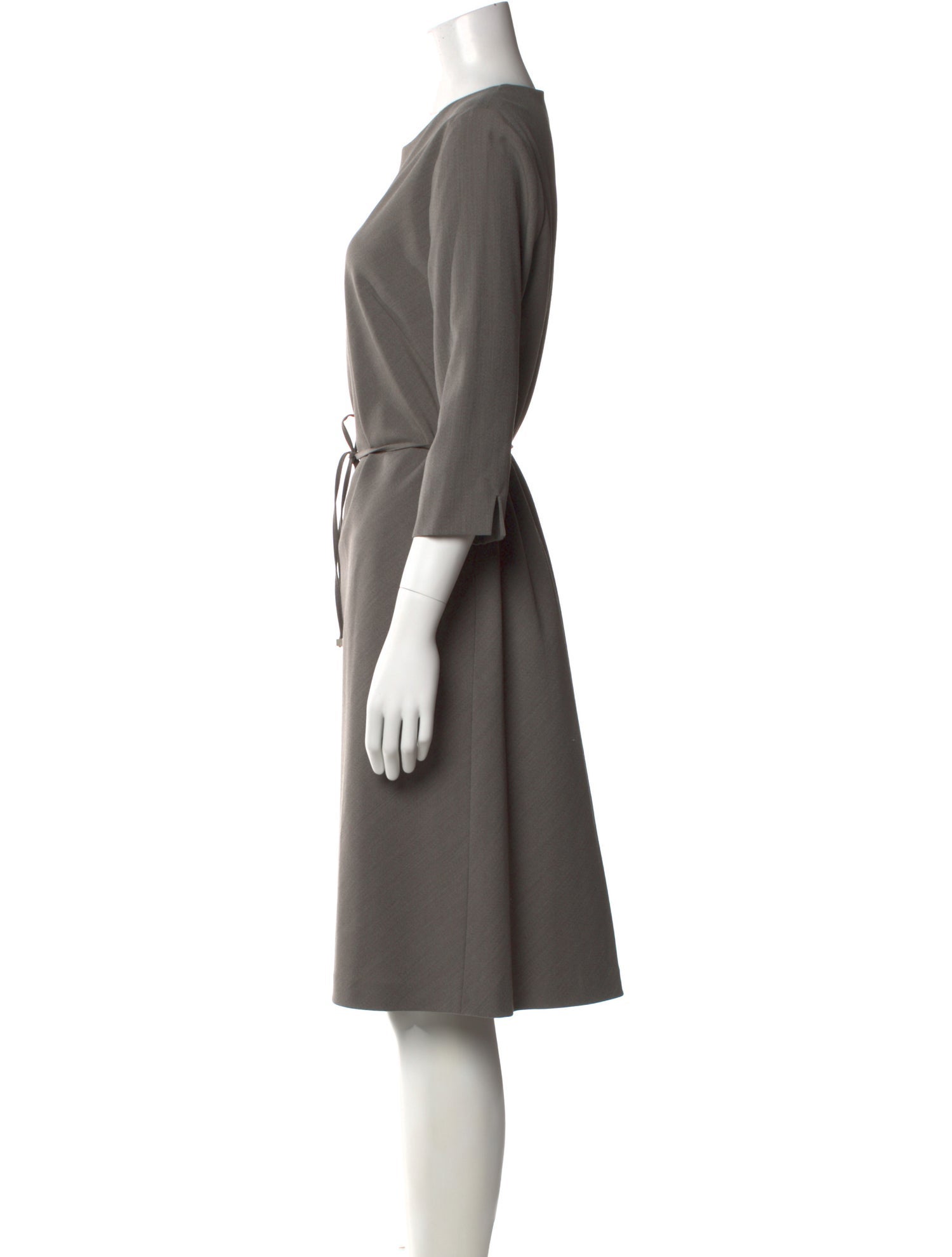 Aquascutum Wool Knee-Length Dress