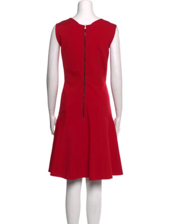 Aquilano.Rimondi Square Neckline Knee-Length Dress