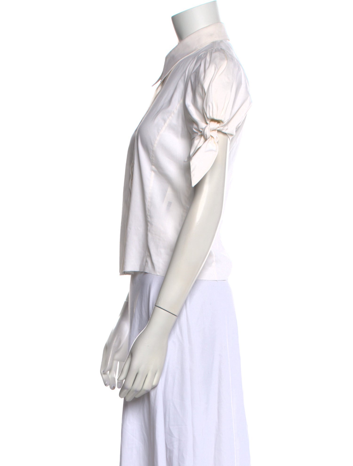 Aquilano.Rimondi Short Sleeve Button-Up Top