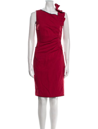 Aquilano.Rimondi Wool Knee-Length Dress