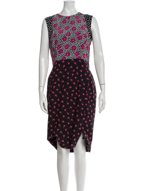 Aquilano.Rimondi Silk Midi Length Dress