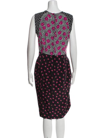 Aquilano.Rimondi Silk Midi Length Dress