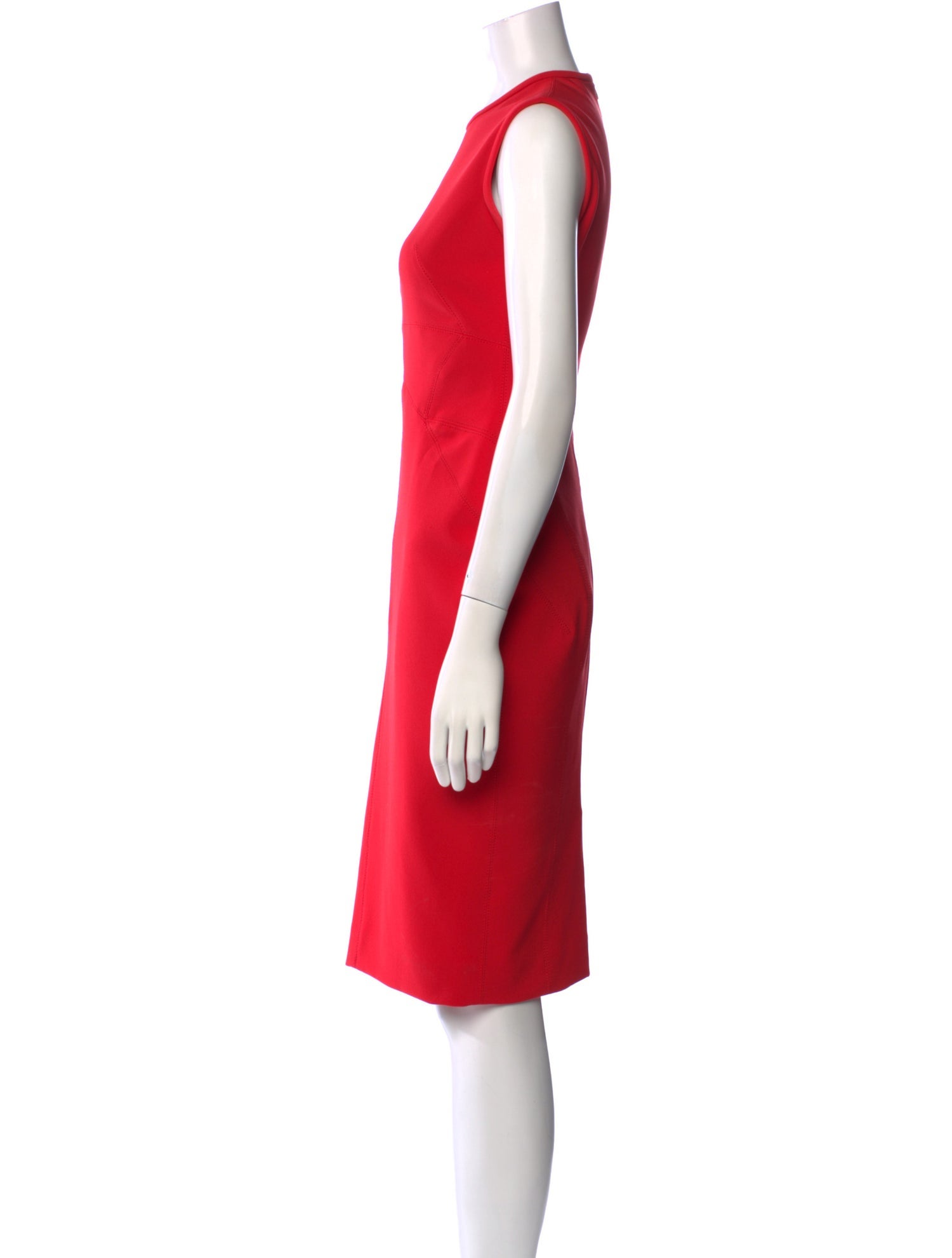 Aquilano.Rimondi Crew Neck Knee-Length Dress